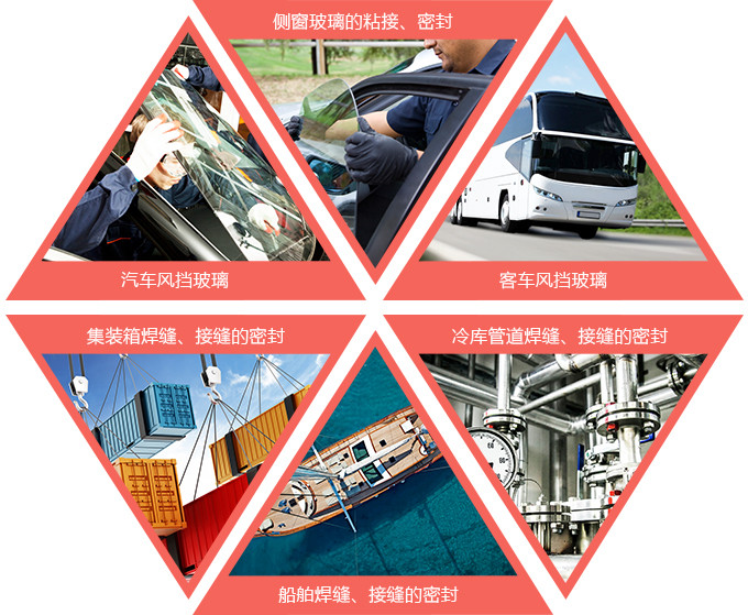 卡夫特風擋玻璃膠 汽車、客車風擋玻璃、側窗玻璃的粘接、密封
