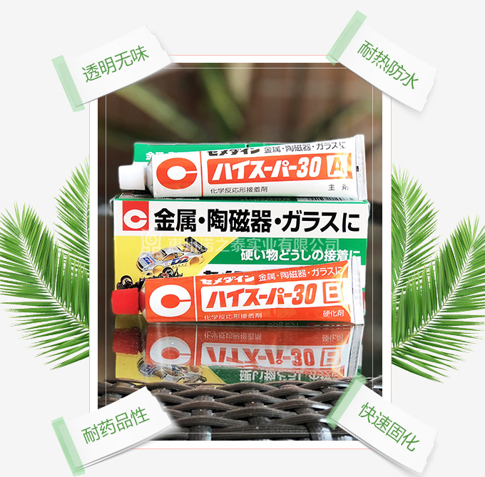 施敏打硬金屬、陶瓷接著專用膠